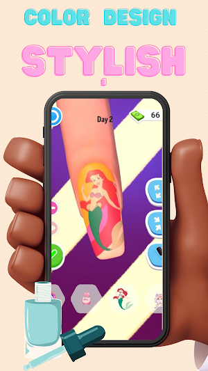 Nail Art Salon 3d Screenshot 0