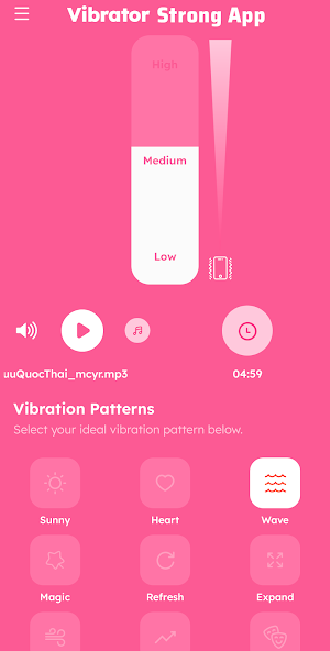 Strong Vibration App Screenshot 3