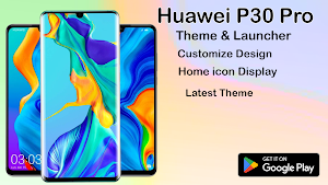 Huawei P30 Pro Launcher:Theme Screenshot 2