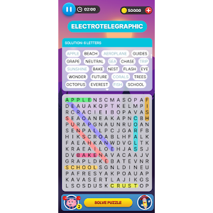 Wonderword Word Search Screenshot 2