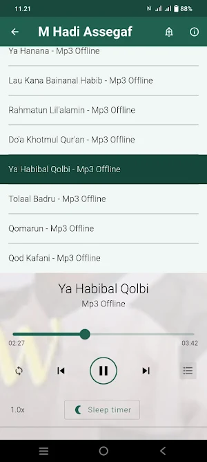 Sholawat M Hadi Assegaf Ofline Screenshot 2