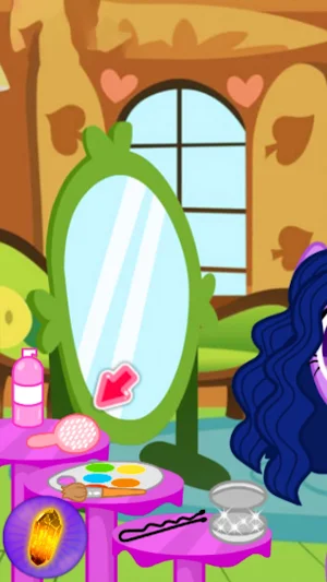 Pony Dress-up Salon: Rainbow Screenshot 1