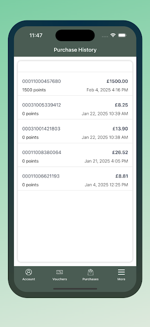 St. John’s Rewards Program Screenshot 2