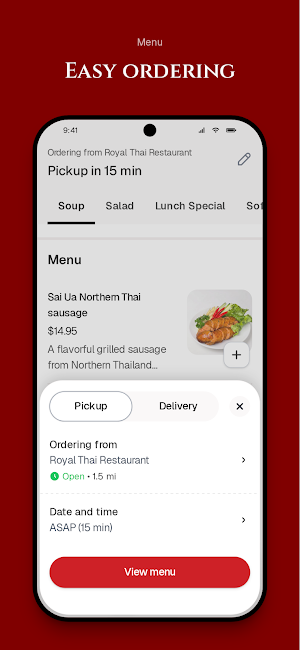 Royal Thai Restaurant Screenshot 2