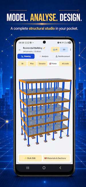 FEM Mobile: Structural Design Screenshot 3