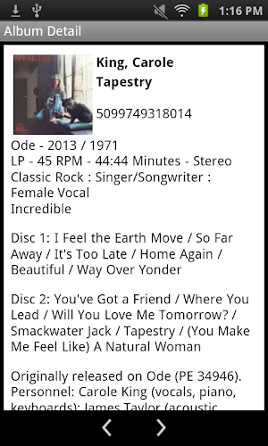 Readerware (Music) Screenshot 3