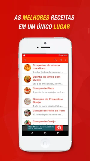 Receitas de Petiscos Screenshot 3