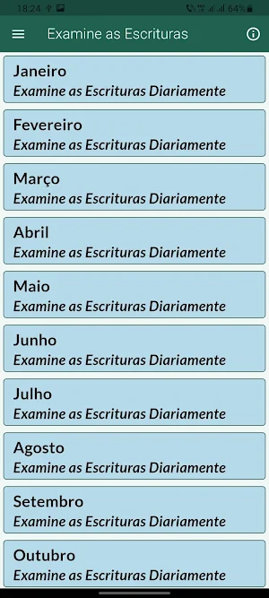 Examine as Escrituras Screenshot 1