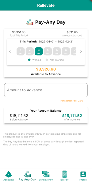 Rellevate App Screenshot 2
