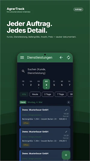 AgrarTrack – Farm Job Manager Screenshot 2