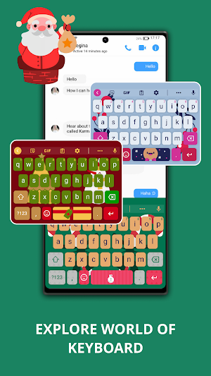 Keyboard Themes: Font & Emoji Screenshot 1