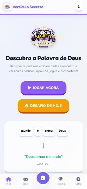 Versículo Secreto Screenshot 0