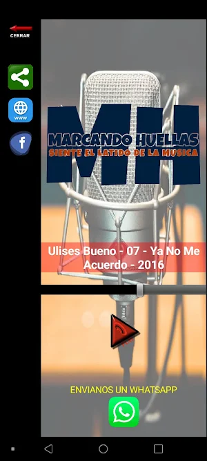 Marcando Huellas Radio Screenshot 1