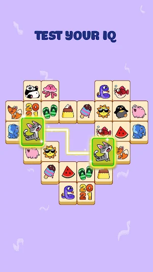 Tile Match Puzzle - Free Animal Connect Game Screenshot 2