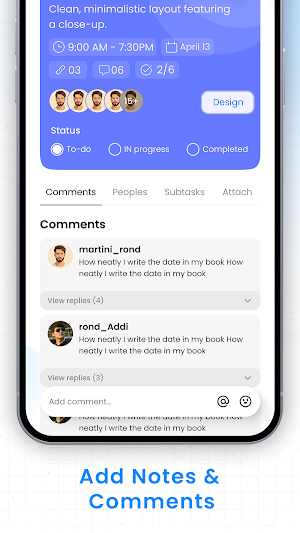 Taskly: Team Task Manager Screenshot 1