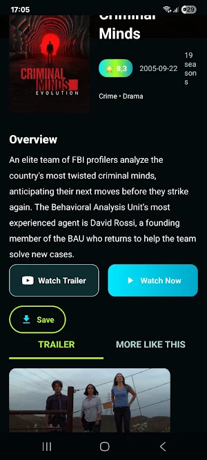 Mobiflix Screenshot 2