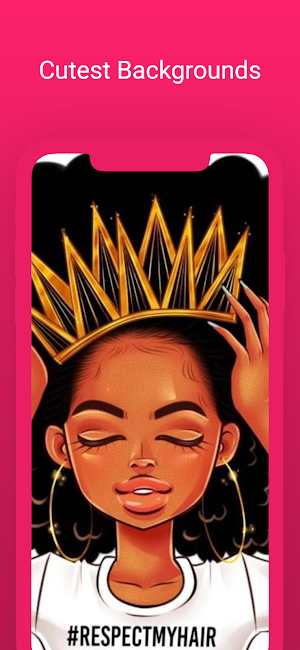 Cute Melanin Girls Wallpapers Screenshot 2
