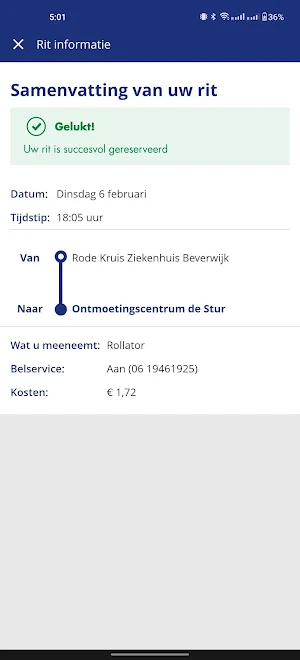 RegioRijder Screenshot 1
