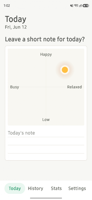 Daylee Log: Daily Journal Screenshot 0