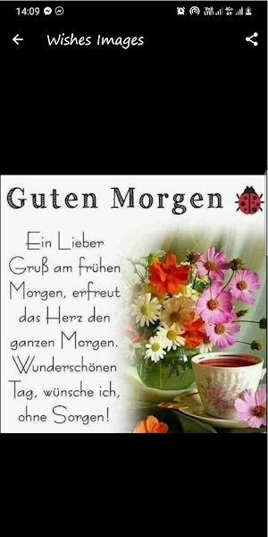 Guten Morgen & Gute Nacht Screenshot 2