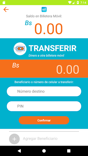 CASH Billetera Móvil Screenshot 3