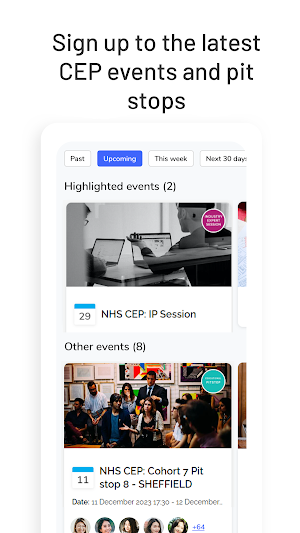 NHS CEP Screenshot 3