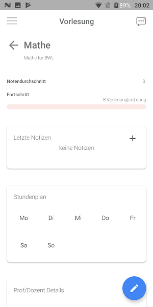 Studium Semesterplaner Studido Screenshot 0