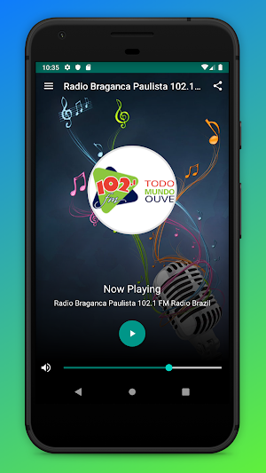 Radio Braganca Paulista 102.1 FM  Radio Brazil Screenshot 0