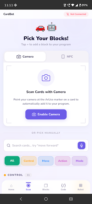 CardBot Screenshot 1