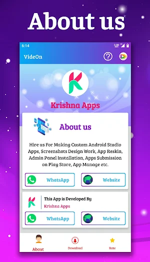VideOn - Download Audio Video Screenshot 1