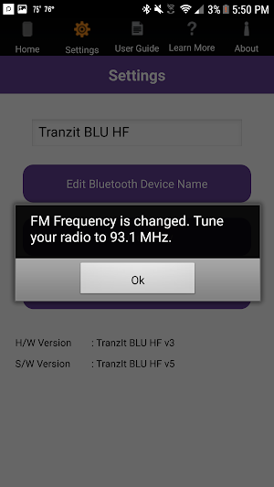 TranzIt Blu HF Screenshot 2