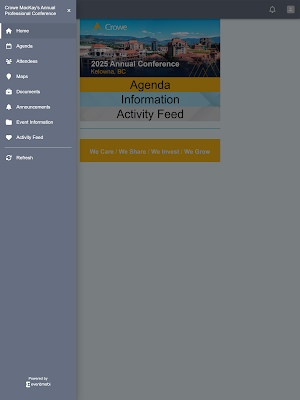 Crowe MacKay Events Screenshot 3