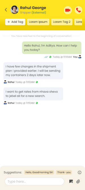 Cogoport Admin Screenshot 2