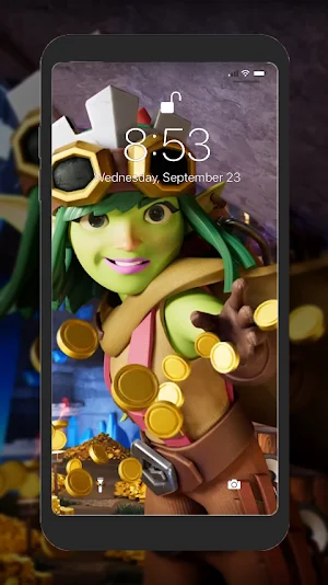 Goblin Queen wallpaper Green Screenshot 1