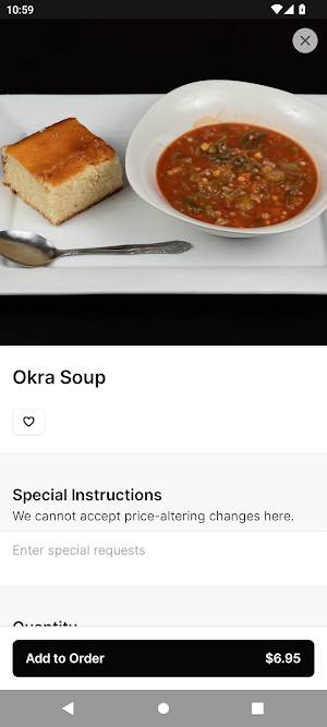 Gail's Soul Food Screenshot 2