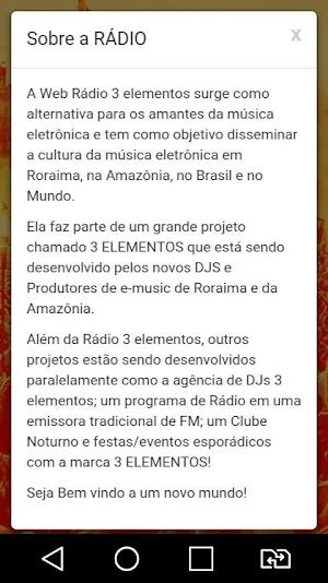 Rádio 3 Elementos Screenshot 1