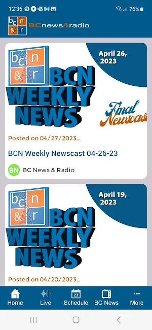 BC News & Radio Screenshot 3