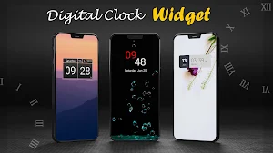 Clock Widget - Digital Clock Screenshot 0