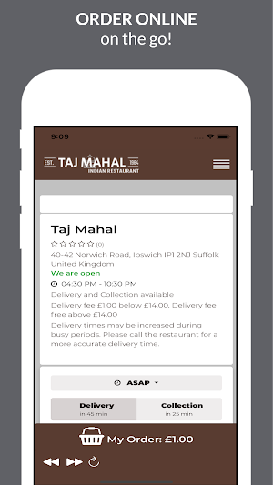 Taj Mahal Ipswich Screenshot 1