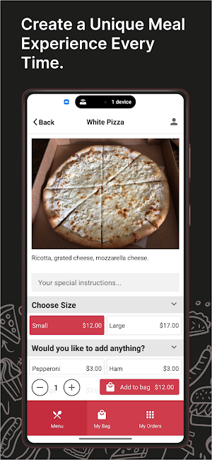 Bella's Trattoria Pizzeria Screenshot 2