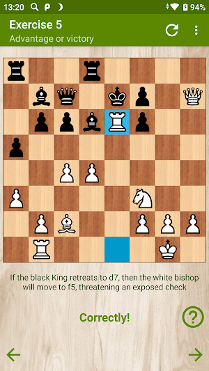 Chess - Sacrifice on e6 Screenshot 3