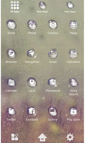 Stylish Theme-Love Glass- Screenshot 1