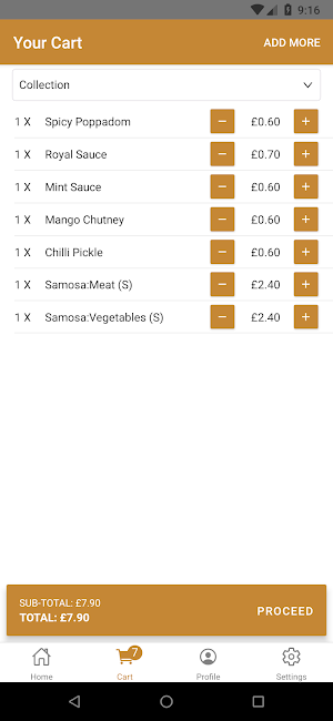 Royal Tandoori Screenshot 1