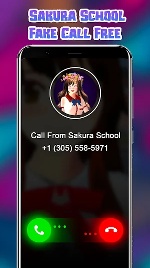 Sakura School Call & Chat Screenshot 1