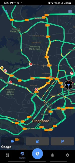 Singapore TrafficKing Screenshot 3