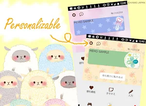 Simple Notepad Flowery Kiss Screenshot 2