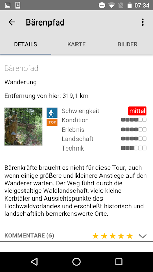 Saarland: Touren - App Screenshot 3