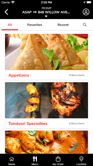 Zaiqa Restaurant Screenshot 1