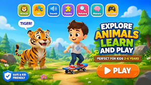 Kids Learning Game :ABC Animal Screenshot 0