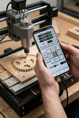 GRBL CNC Controller: PocketCNC Screenshot 0
